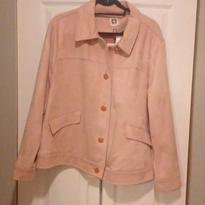 ANNE KLEIN MAUVE COLOR JACKET PLUS SIZE   2X NWT